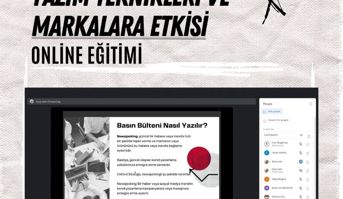 Basın Bülteninin Önemi Yazım Teknikleri ve Markalara Etkisi #YuniAtölye-1